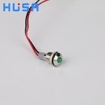 Metal Pilot LED Lamp Factory - OEM/ODM Custom 10mm Metal Pilot LED Lamp Bi-Color Tri-Color Indicator Lights Waterproof IP65