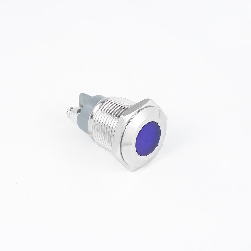 Metal Signal Lamp Manufacturer - OEM/ODM Custom CE Certified 16mm Metal Signal Lamp LED Indicator for Industrial Machinery