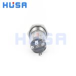 Waterproof Rotary Button Switch Manufacturer - OEM/ODM Custom 16mm Waterproof Rotary Button Switch 2/3 Position Latching Metal