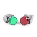 Plastic Indicator Lamp Manufacturer - OEM/ODM Custom LED Power Indicator Lamp LAY6F-22DS 12-220V Plastic Indicator Lamp Colors