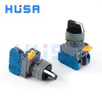 LAY6 Power Knob Switch Factory - OEM/ODM Custom LAY6 10A Power Knob Switch IP65 Waterproof Self-Locking 2/3 Position Selector