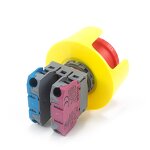 Emergency Push Button Switch Protection Cover Factory - OEM/ODM Custom 22mm Emergency Push Button Switch Protection Cover Yellow