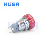 Nickel Plated Brass Push Button Switch Manufacturer - OEM/ODM Custom High Quality IP65 Waterproof Nickel Plated Brass LED Stop