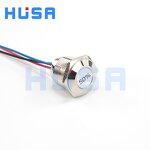 Bi-Color LED Indicator Signal Lamp Manufacturer - OEM/ODM Custom 16MM Bi-Color Tri-Color LED Indicator Signal Lamp Wire Waterproof