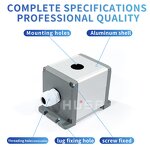 Push Button Switch Junction Box Manufacturer - OEM/ODM Custom Outdoor Electrical Junction Box Porous Metal Waterproof Button Box