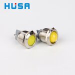 Metal LED Indicator Light Manufacturer - OEM/ODM Custom 22mm Metal LED Indicator Light Pilot Lamp Panel Mounted 12-220V Waterproof