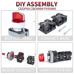 XB2 Self-Reset Momentary Metal Rotary Button Switch Factory - OEM/ODM Custom XB2 22mm Self-Reset Momentary Metal Rotary Button