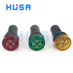 Industrial LED Audio Indicator Buzzer Factory - OEM/ODM Custom 22mm Industrial LED Audio Indicator Buzzer High Sound Piezo Metal