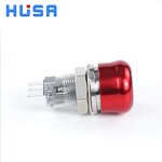 Metal Emergency Stop Push Button Switch Manufacturer - OEM/ODM Custom 16mm Metal Emergency Stop Push Button Switch Mushroom Head