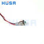 Waterproof Panel LED Indicator Light Factory - OEM/ODM Custom High Quality 24V Waterproof Green Panel LED Indicator Light 10mm