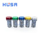 LED Power Indicator Lamp Factory - OEM/ODM Custom LED Power Indicator Lamp LAY6F-22DS 12-220V Plastic Signal Indicator Lights