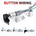 Metal Rotary Push Button Switch Manufacturer - OEM/ODM Custom 16-22mm Metal Rotary Push Button Switch 2/3 Position Self-locking