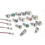 Metal Signal Lamp Manufacturer - OEM/ODM Custom CE Certified 16mm Metal Signal Lamp LED Indicator for Industrial Machinery