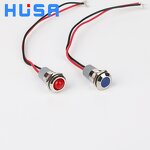 Metal Mini LED Indicator Lamp Factory - OEM/ODM Custom Quality Metal Mini LED Indicator Lamp 220V 380V Waterproof 12MM Mounting