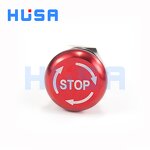 Metal Emergency Stop Switch Factory - OEM/ODM Custom 22mm Metal Emergency Stop Switch Manufacturer Mushroom Head Rotary Reset