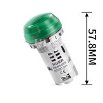 Power Distribution Cabinet Indicator Lamp Factory - OEM/ODM Custom LED Power Indicator Lamp LAY6F-22DS 12-220V Power Cabinet Lamp