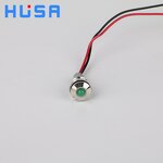 Metal Pilot LED Lamp Factory - OEM/ODM Custom 10mm Metal Pilot LED Lamp Bi-Color Tri-Color Indicator Lights Waterproof IP65