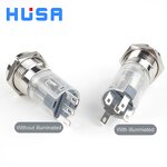 Rotary Switch Factory - OEM/ODM Custom Rotary Switch Factory 16-22mm 1NO1NC Toggle Switch 2/3 Positions IP67 Waterproof