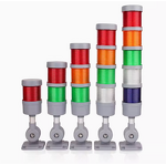 Signal Tower Lamp Factory - OEM/ODM Custom High Quality 24V Multi-color Signal Tower Lamp LED Flashing Alarm with Buzzer