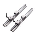 CNC Aluminum Linear Guide Rail Factory - OEM/ODM Custom CNC Aluminum Round Linear Guide Rail SBR12 and Slide Block SBR12UU
