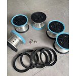 Vacuum Sucker Manufacturer - OEM/ODM Custom Oval Cylindrical Rubber Silicone Vacuum Sucker CNC Glass Stone Processing Center