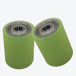 Small Plastic Coating Bearing Manufacturer - OEM/ODM Custom Small Plastic Coating Bearing 604 608 Bearing Roller Wheels No Noise