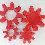 GR Series Flexible Shaft Couplings Manufacturer - OEM/ODM Custom GR42 GR48 GR55 GR65 GR75 Rotex Spider Flexible Shaft Couplings