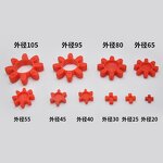 KTR Coupling Buffer Washer Factory - OEM/ODM Custom KTR Coupling Buffer Washer GR Elastomer ROTEX GS28