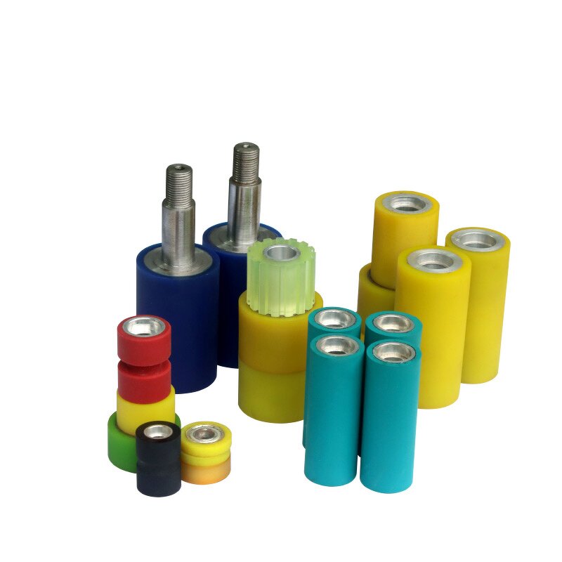Polyurethane Roller Manufacturer - OEM/ODM Custom OEM Customized High Quality Polyurethane Roller Silicone Rubber Conveyor