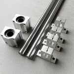 Linear Guide Rail Complete Set Manufacturer - OEM/ODM Custom Complete Set of Solid Steel Tube Linear Guide Rail Optical Axis