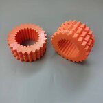 Polyurethane Elastomer Rubber Gear Sleeve Factory - OEM/ODM Custom 10H Polyurethane Elastomer Rubber Gear Sleeve Coupling