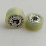 Yellow Pu Rubber Roller Factory - OEM/ODM Custom Yellow Pu Rubber Roller Factory Customized High Wear Resistant Polyurethane