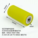 Double Bearing Polyurethane Silicone Roller Factory - OEM/ODM Custom Double Bearing Polyurethane Silicone Rubber Unpowered Roller