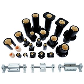 Engineering Plastic Linear Bearings Factory - OEM/ODM Custom LIN-11RL-12 LM12LUU Extended 12mm Plastic Linear Sliding Bearings