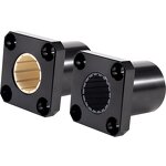 Linear Bearing Manufacturer - OEM/ODM Custom FJUM-02 IGUs Same Type square Flange Type Engineering Plastic Linear Bearing