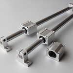 Linear Guide Rail Complete Set Manufacturer - OEM/ODM Custom Complete Set of Solid Steel Tube Linear Guide Rail Optical Axis