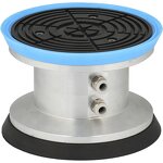 CNC Stone Processing Sucker Factory - OEM/ODM Custom CNC Stone Processing Double-sided Sucker Seat Silica Gel Round Vacuum