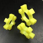 Polyurethane Clamp Coupling Manufacturer - OEM/ODM Custom High Performance T50-T200 Yellow PU Polyurethane Clamp Coupling