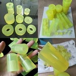 Polyurethane Bushing Gasket Manufacturer - OEM/ODM Custom Excellent Damping Elastic Polyurethane Rubber PU Nylon Bushing