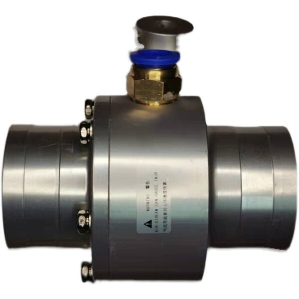 Air Amplifier Manufacturer - OEM/ODM Custom ZHB-X185 Double Head Aluminum Alloy Air Amplifier Pneumatic Feeding Vacuum Generator