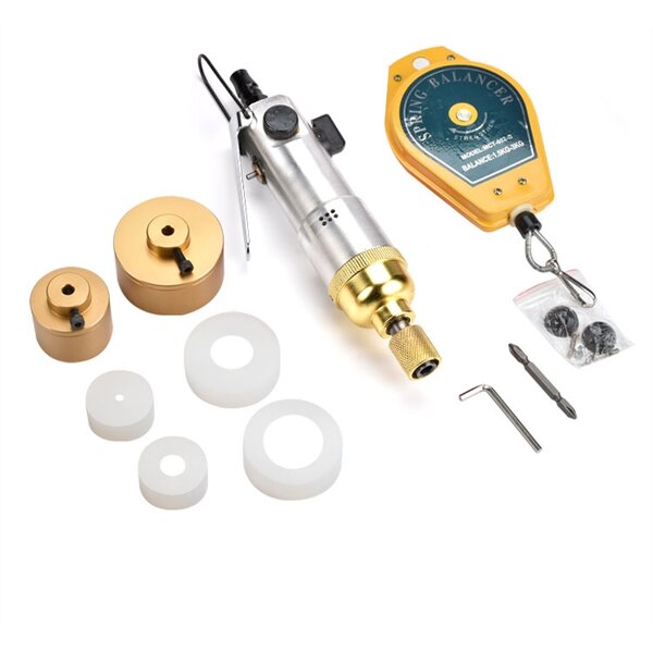 Pneumatic Capping Machine Factory - OEM/ODM Custom Hand held Capping Machine 8H-H10 Pneumatic Automatic Capping Machine