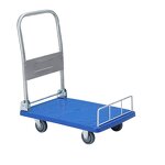 Portable Dolly Cart Factory - OEM/ODM Custom Size 906020cm Portable Dolly Cart with Rubber Wheels and Foldable Handle