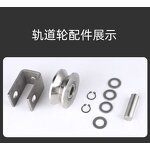 Stainless Steel Timing Bearing Pulley Factory - OEM/ODM Custom 304 Stainless Steel Timing Bearing Pulley Wire Rope Fixed Wheel