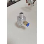 Air Amplifier Manufacturer - OEM/ODM Custom ZHB-X185 Double Head Aluminum Alloy Air Amplifier Pneumatic Feeding Vacuum Generator