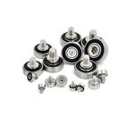 Cam Follower Pu Wheel Factory - OEM/ODM Custom Customized Cam Follower Pu Wheel Polyurethane Nylon Rubber Coated Bearing