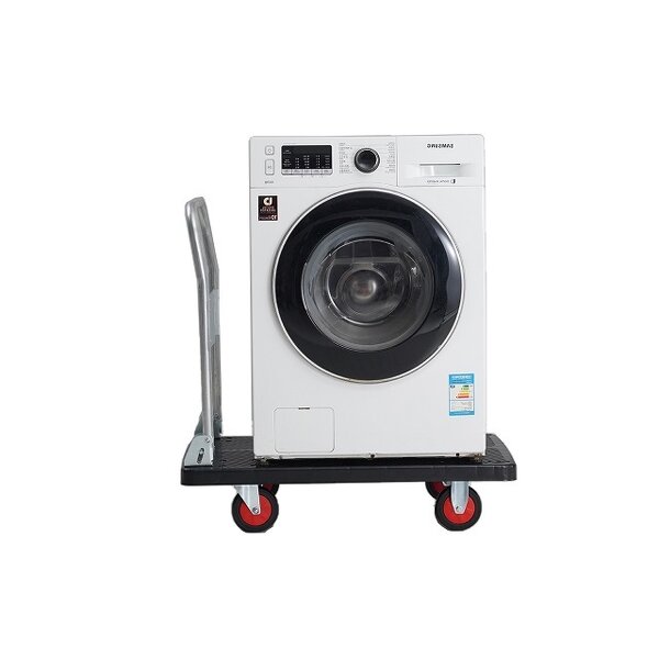 Portable Dolly Cart Factory - OEM/ODM Custom Size 906020cm Portable Dolly Cart with Rubber Wheels and Foldable Handle