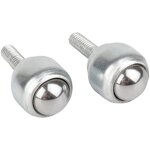 CY-25D-PL Ball Transfer Unit Manufacturer - OEM/ODM Custom CY-25D-PL M8 Thread Stud POM Nylon ABS Ball Transfer Unit