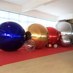 Inflatable Mirror Ball Factory - OEM/ODM Custom Inflatable Mirror Ball Gold Silver Customized Reflective Color Shiny