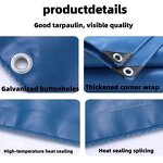 Insulated PE Tarpaulin Manufacturer - OEM/ODM Custom Insulated PE Tarpaulin Car Cover Waterproof Polyethylene Canopy Tent