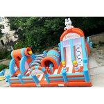 Eco-Conscious PVC Tarpaulin Factory - OEM/ODM Custom Eco Conscious 0.4mm PVC Tarpaulin for Inflatable Products